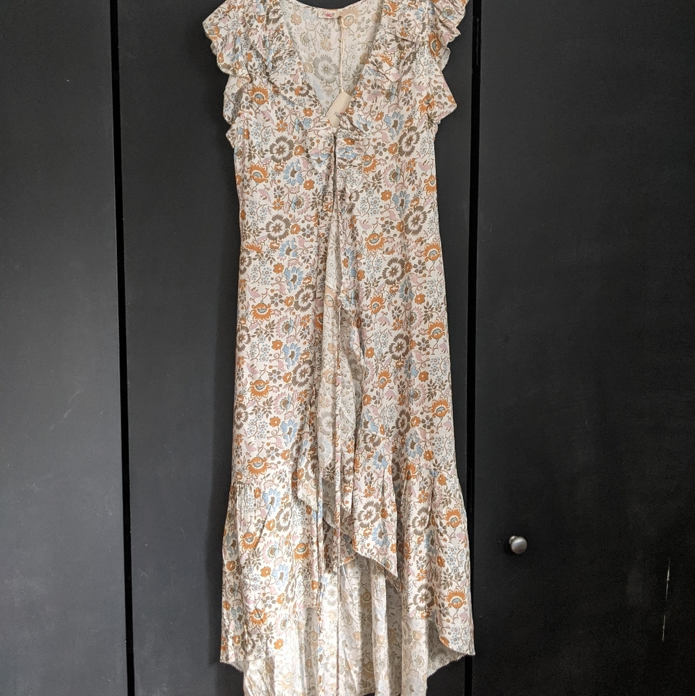 Faherty floral Carman dress